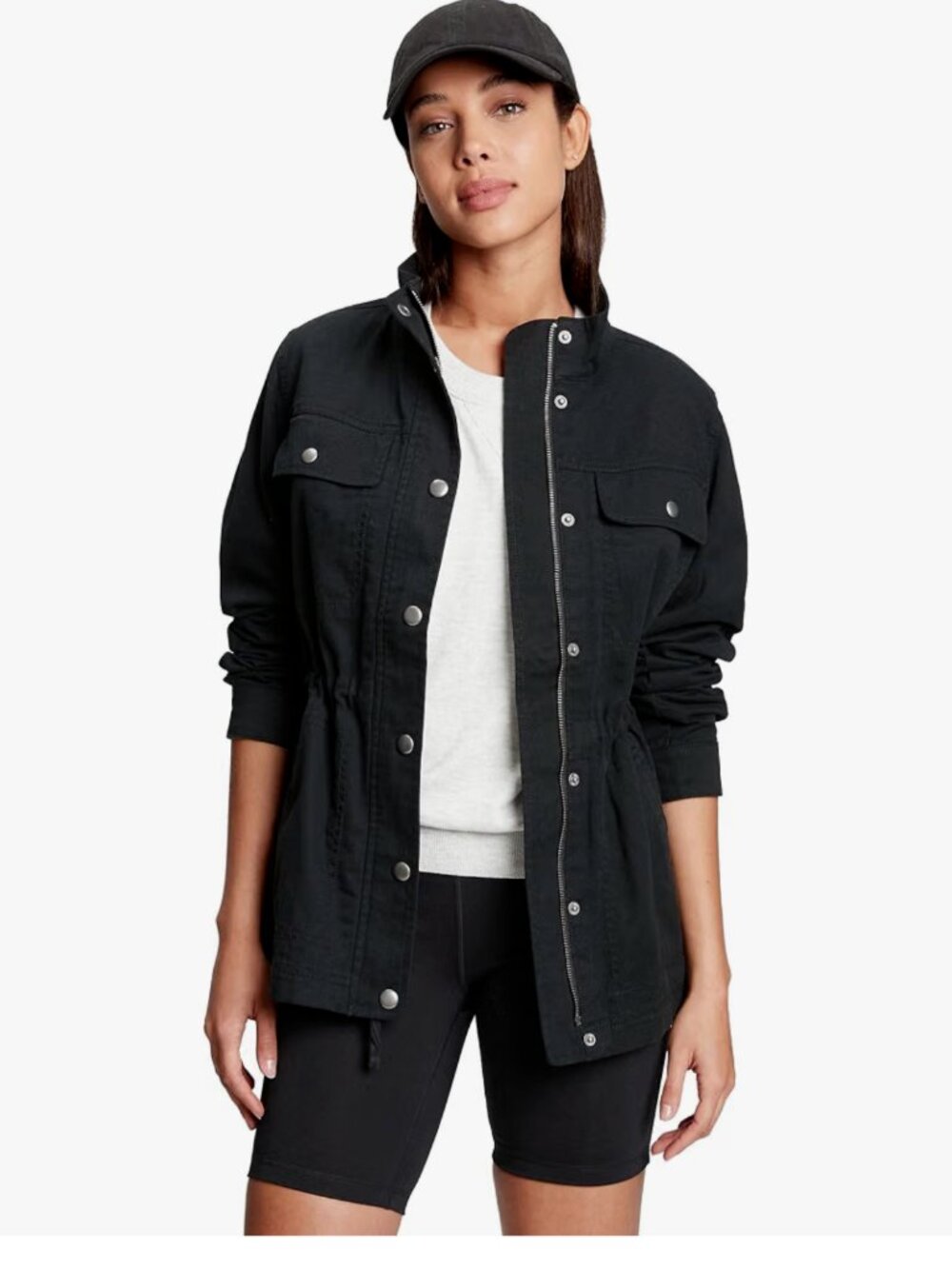 GAP True Utility Jacket, Black, S